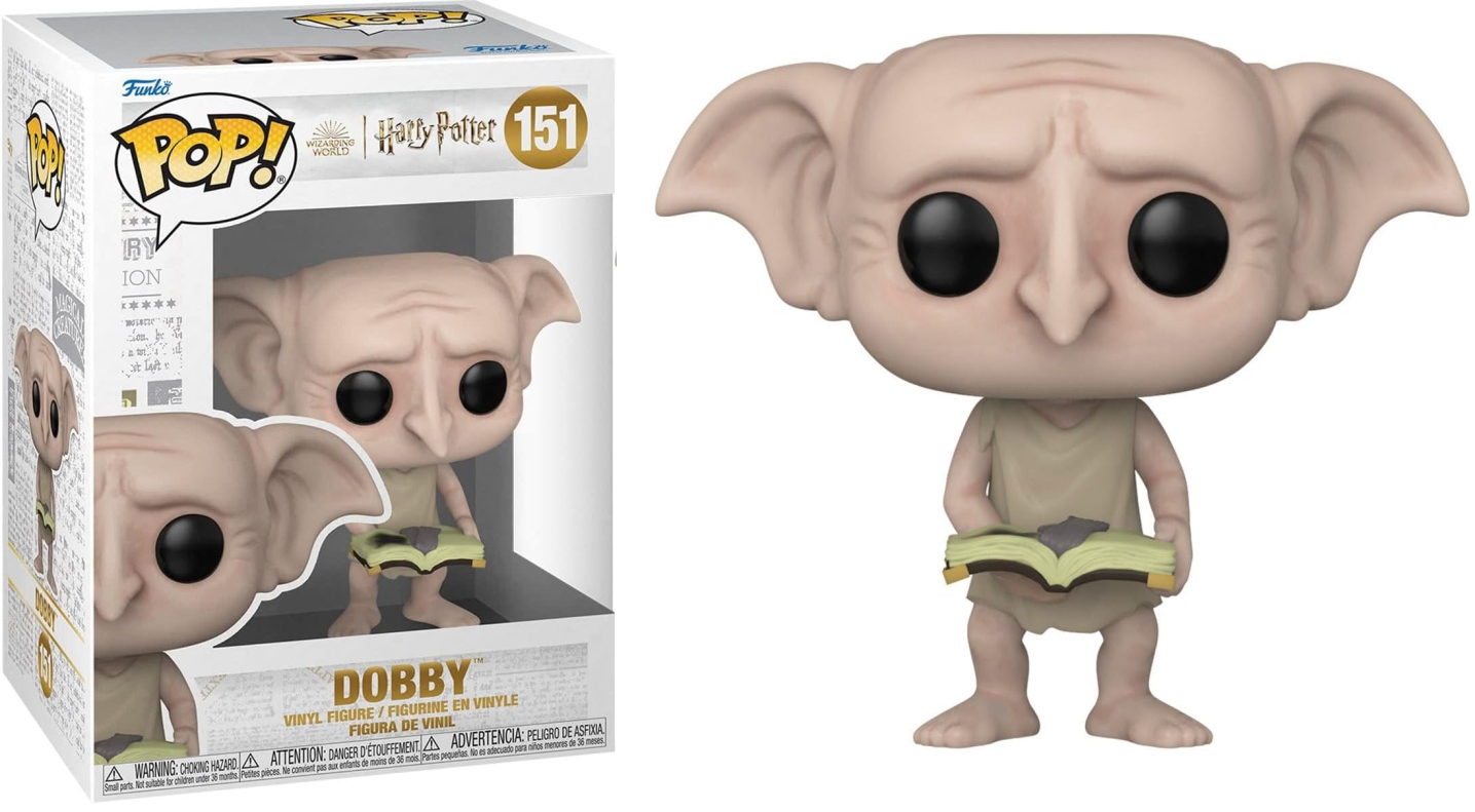 FUNKO POP! Vinyl Harry Potter RARE #151 Dobby (with Diary) [VAULTED]