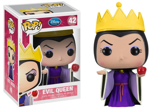 FUNKO POP! Vinyl Disney RARE #42 Evil Queen ("Disney" Logo) [VAULTED]