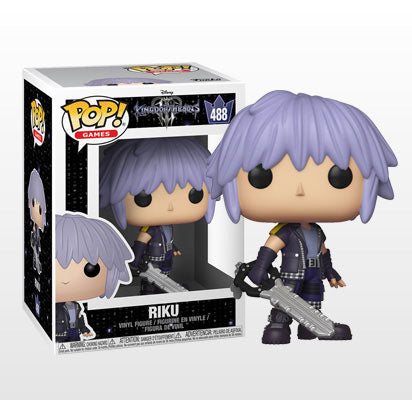 FUNKO POP! Vinyl Disney RARE Kingdom Hearts III #488 Riku (Kingdom Hearts III) [VAULTED]