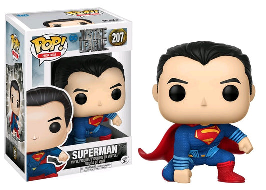 FUNKO POP! Vinyl Heroes RARE Justice League #207 Superman (Justice League) [VAULTED]