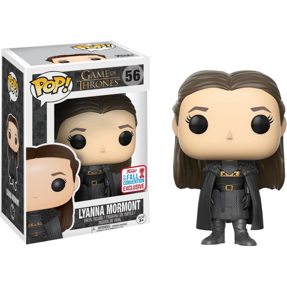 FUNKO POP! Vinyl Game of Thrones RARE #56 Lyanna Mormont [Fall Convention] [VAULTED]