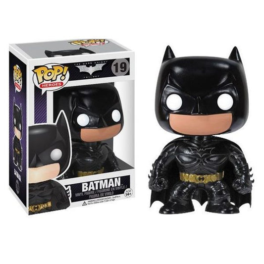 FUNKO POP! Vinyl Heroes RARE The Dark Knight Trilogy #19 Batman (The Dark Knight Trilogy - Dark Purple Box) [VAULTED]