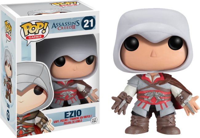 FUNKO POP! Vinyl Games RARE Assassin's Creed 2 #21 Ezio [VAULTED]