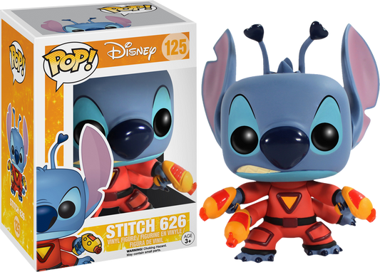 FUNKO POP! Vinyl Disney RARE #125 Stitch (Experiment 626) [VAULTED]