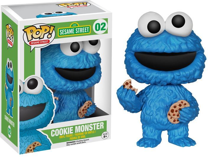 FUNKO POP! Vinyl Sesame Street RARE Sesame Street #02 Cookie Monster [VAULTED]