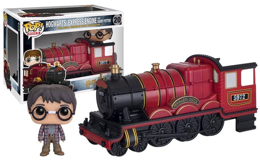 FUNKO POP! Vinyl Rides RARE Harry Potter #20 Hogwarts Express Engine (w/Harry Potter) [VAULTED]