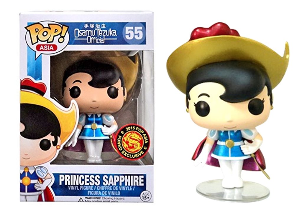 FUNKO POP! Vinyl Asia RARE Osamu Tezuka Official #55 Princess Sapphire (Metallic) [Pop Asia Exclusive] [VAULTED]