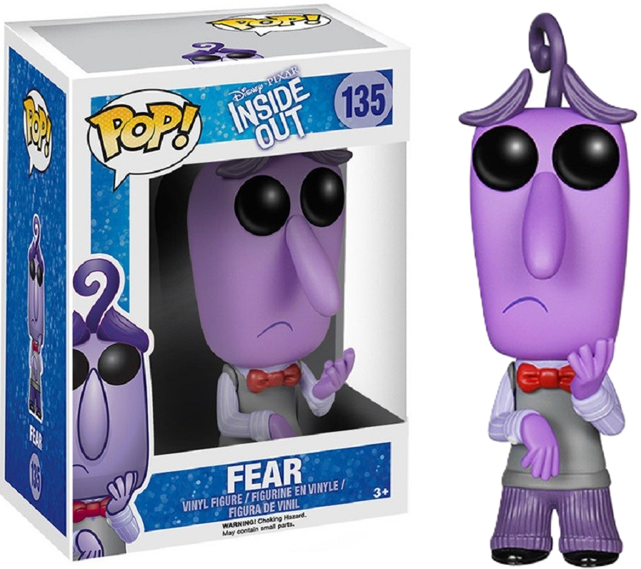 FUNKO POP! Vinyl Disney RARE Inside Out #135 Fear [VAULTED]