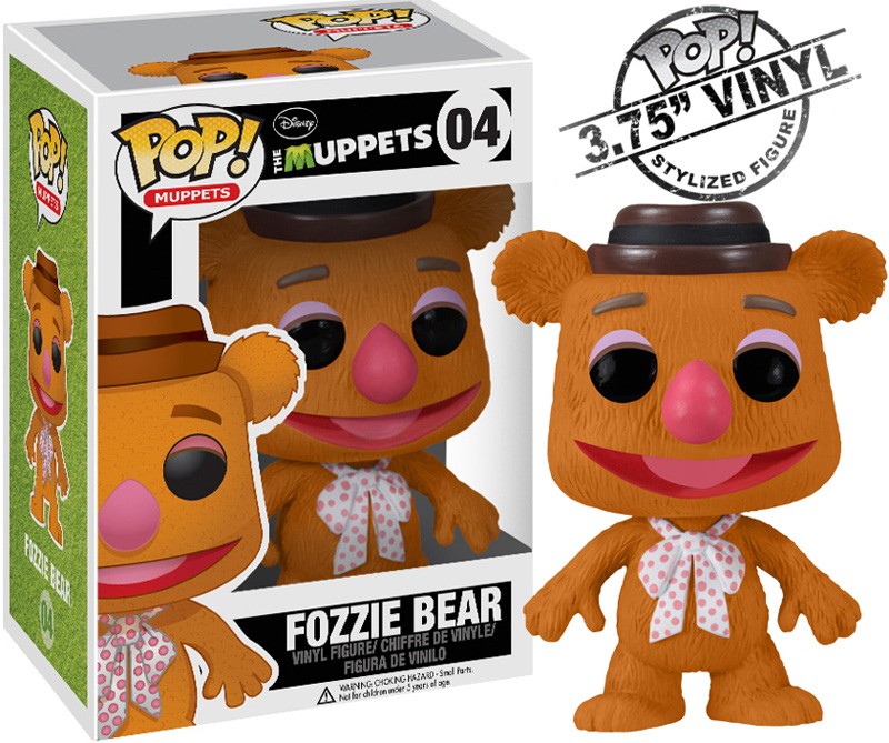 FUNKO POP! Vinyl Muppets RARE The Muppets #04 Fozzie Bear [VAULTED]