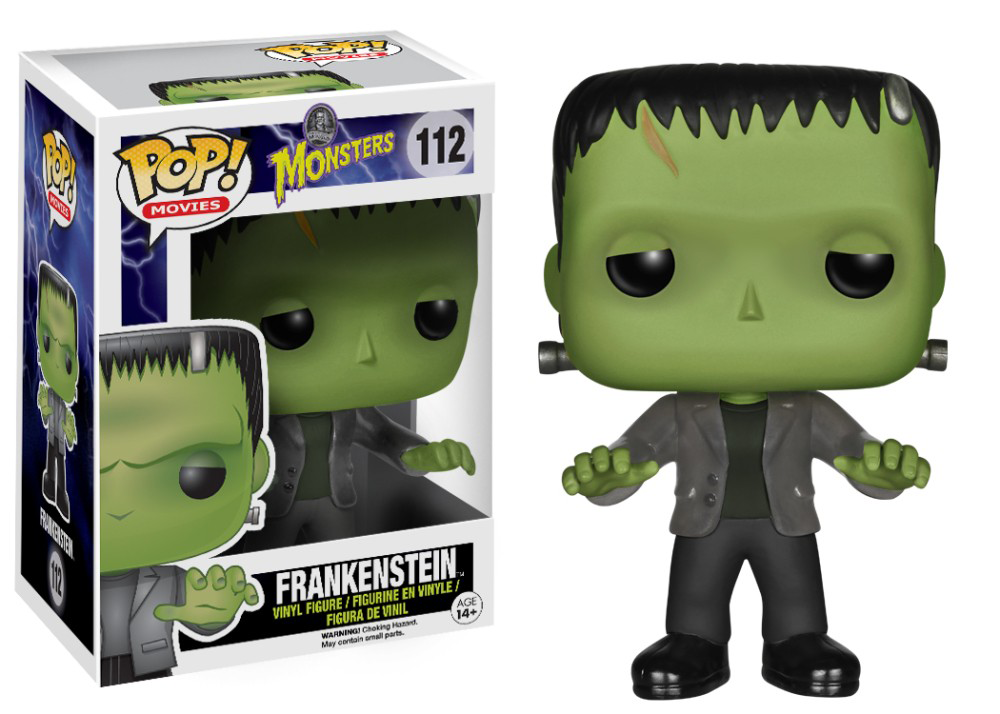 FUNKO POP! Vinyl Movies RARE Monsters #112 Frankenstein [VAULTED]