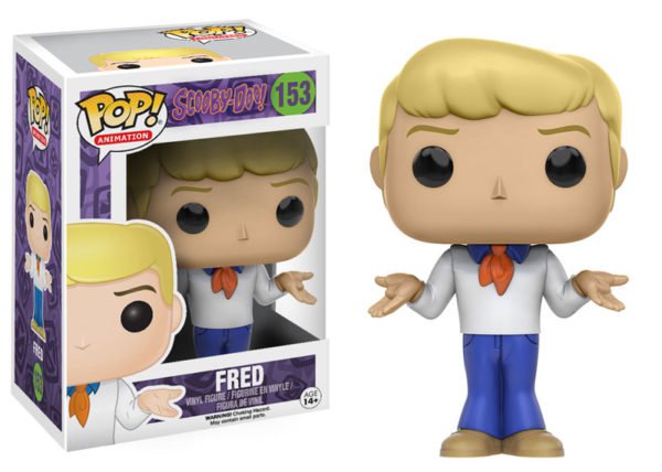 FUNKO POP! Vinyl Animation RARE Scooby-Doo #153 Fred Jones [VAULTED]