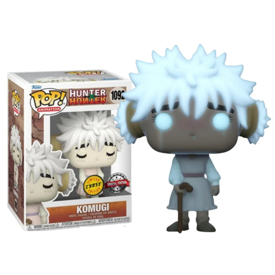 FUNKO POP! Vinyl Animation RARE Hunter x Hunter #1092 Komugi (Blue Eyes) [Funko Special Edition | Chase] [VAULTED]