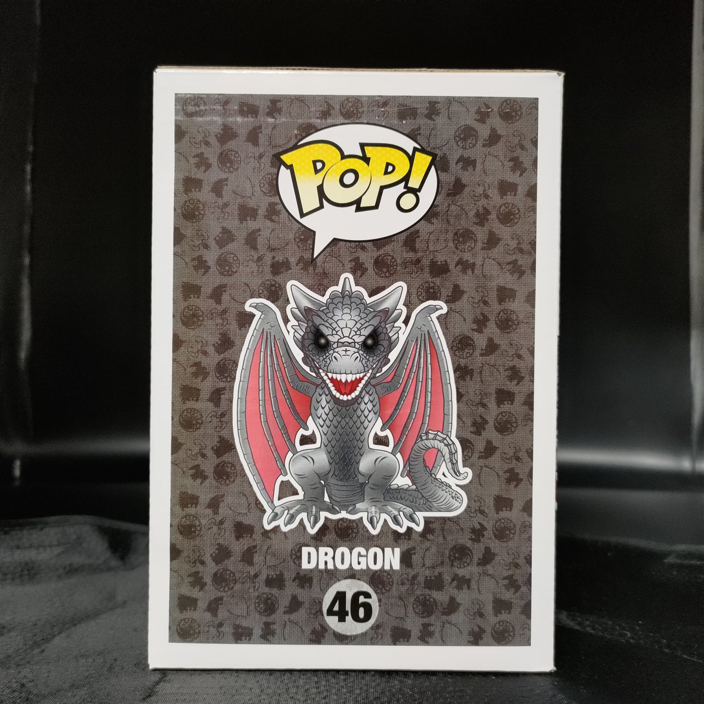 FUNKO POP! Vinyl Game of Thrones RARE #46 Drogon (6in Super) [Hot Topic (Stickerless)] [VAULTED]