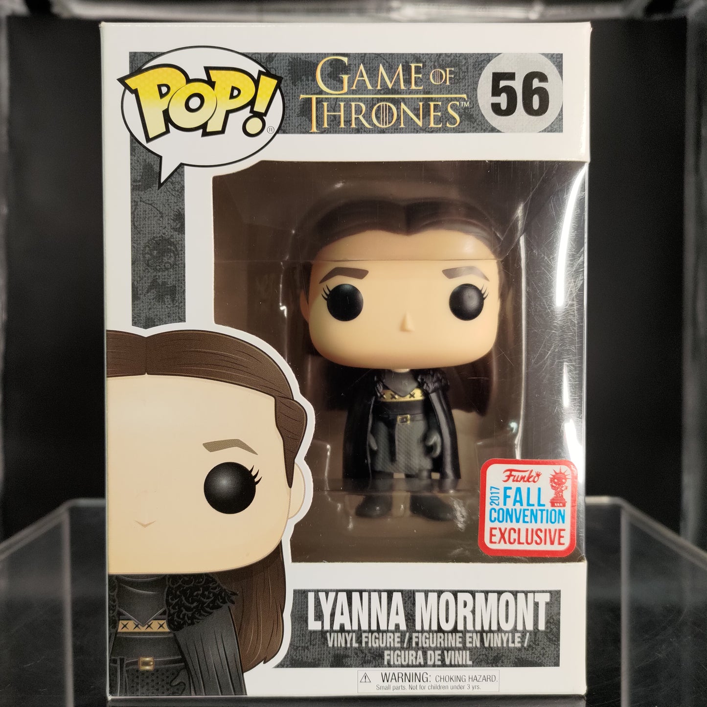 FUNKO POP! Vinyl Game of Thrones RARE #56 Lyanna Mormont [Fall Convention] [VAULTED]