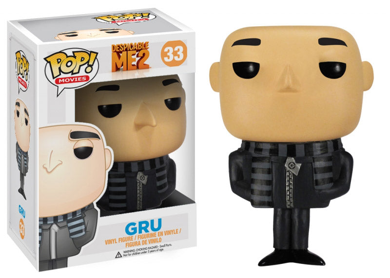 FUNKO POP! Vinyl Movies RARE Despicable Me 2 #33 Gru [VAULTED]