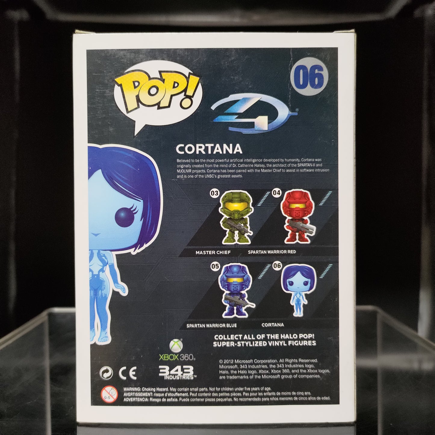 FUNKO POP! Vinyl RARE Halo 4 #06 Cortana [VAULTED]