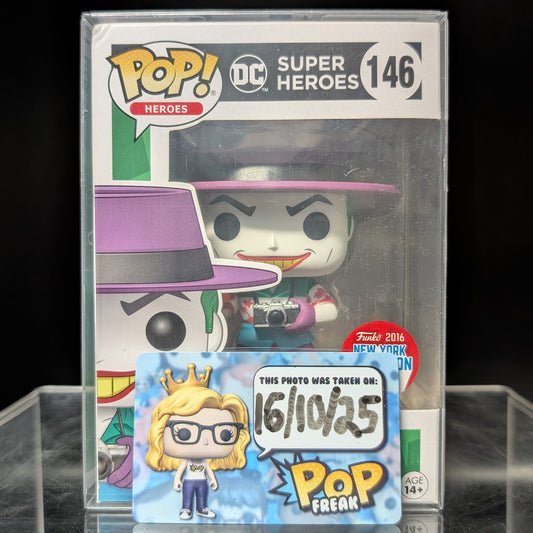 FUNKO POP! Vinyl Heroes RARE DC Super Heroes #146 The Joker (Killing Joke) [NYCC] [VAULTED]