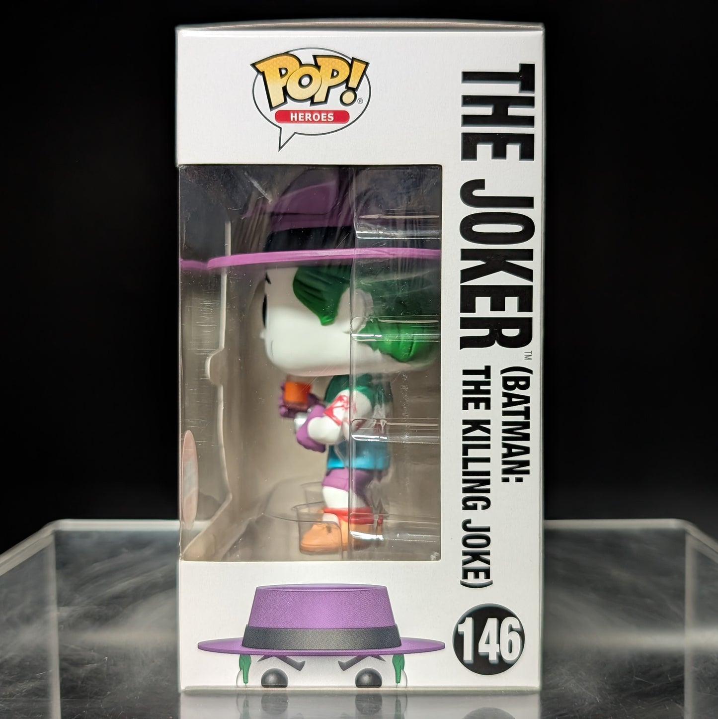 FUNKO POP! Vinyl Heroes RARE DC Super Heroes #146 The Joker (Killing Joke) [NYCC] [VAULTED]