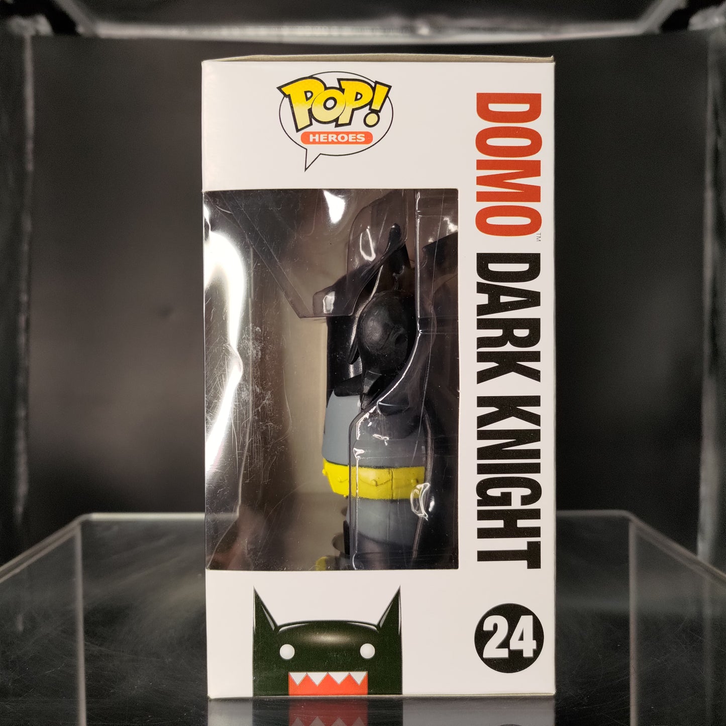 FUNKO POP! Vinyl Heroes RARE Domo + DC Comics #24 Domo Dark Knight [VAULTED]