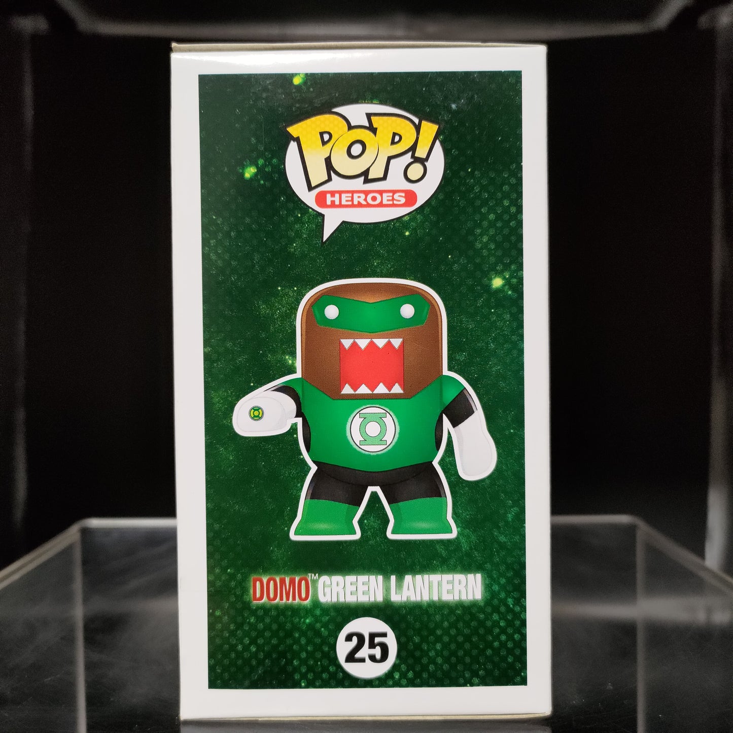 FUNKO POP! Vinyl Heroes RARE Domo + DC Comics #25 Domo Green Lantern [VAULTED]