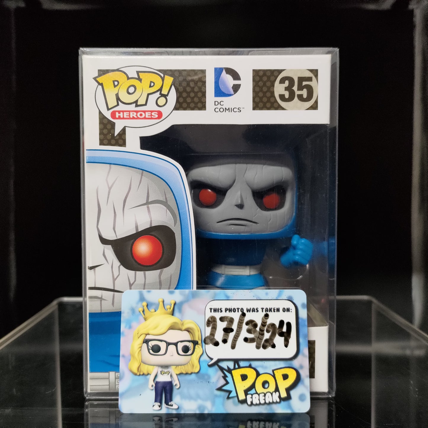 FUNKO POP! Vinyl Heroes RARE DC Comics #35 Darkseid [VAULTED]