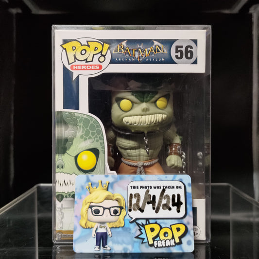 FUNKO POP! Vinyl Heroes RARE Batman Arkham Asylum #56 Killer Croc (Arkham Asylum) [VAULTED]