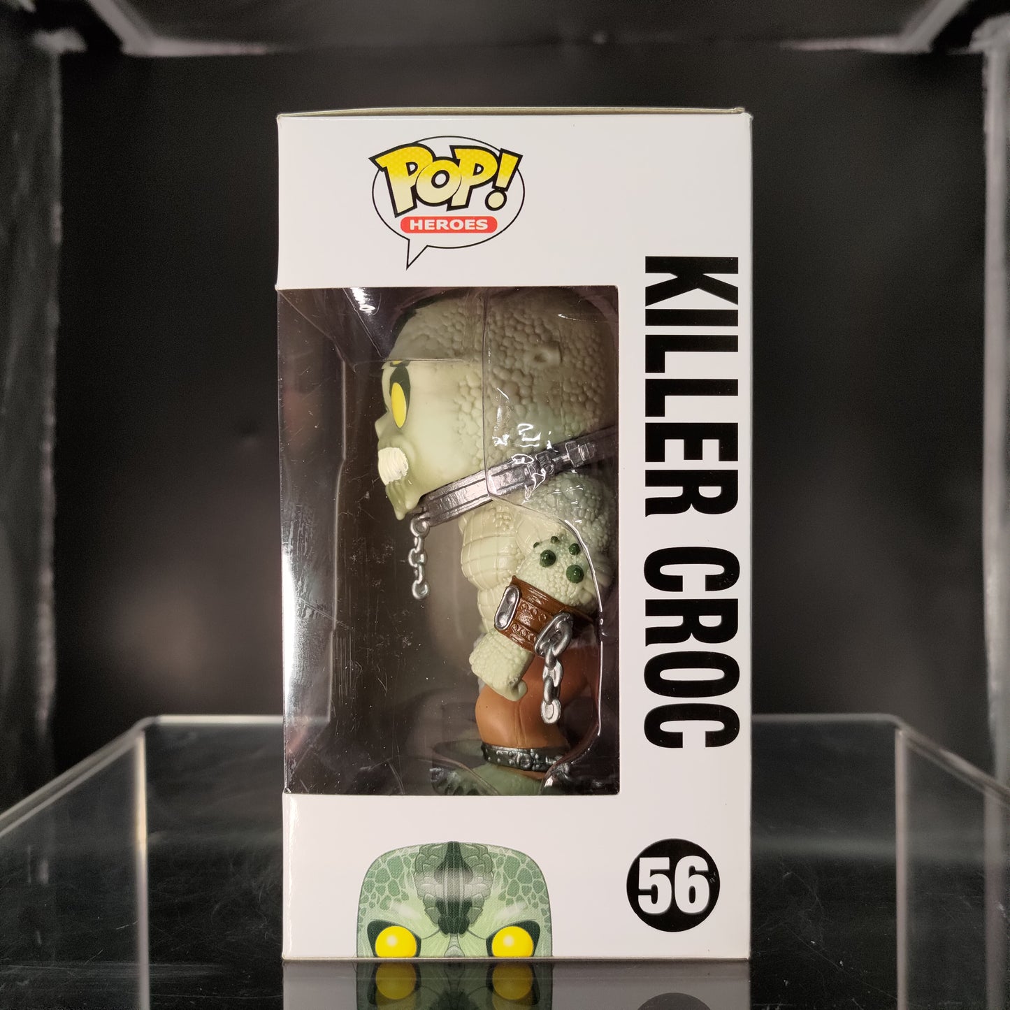 FUNKO POP! Vinyl Heroes RARE Batman Arkham Asylum #56 Killer Croc (Arkham Asylum) [VAULTED]