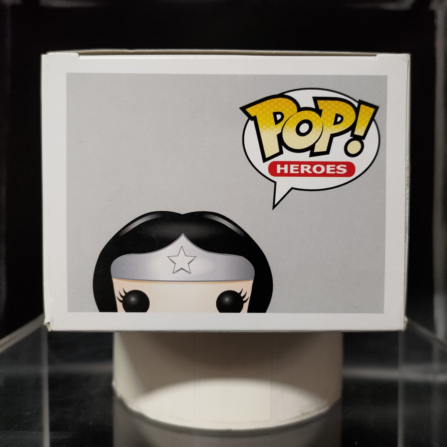 FUNKO POP! Vinyl Heroes RARE DC Super Heroes #70 White Lantern: Wonder Woman [Fugitive Toys (Stickerless)] [VAULTED]