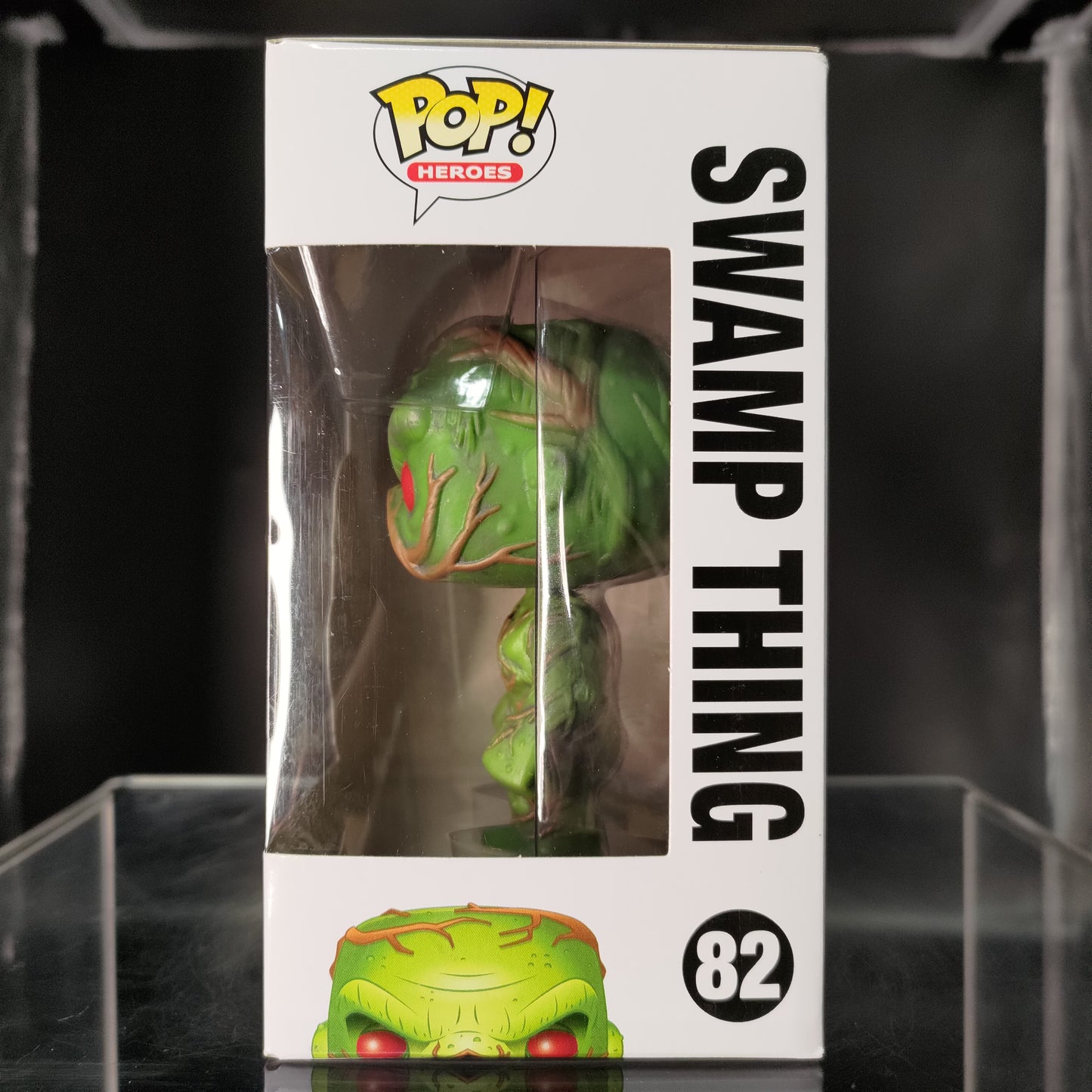 FUNKO POP! Vinyl Heroes RARE #82 Swamp Thing [Previews (Stickerless)] [VAULTED]