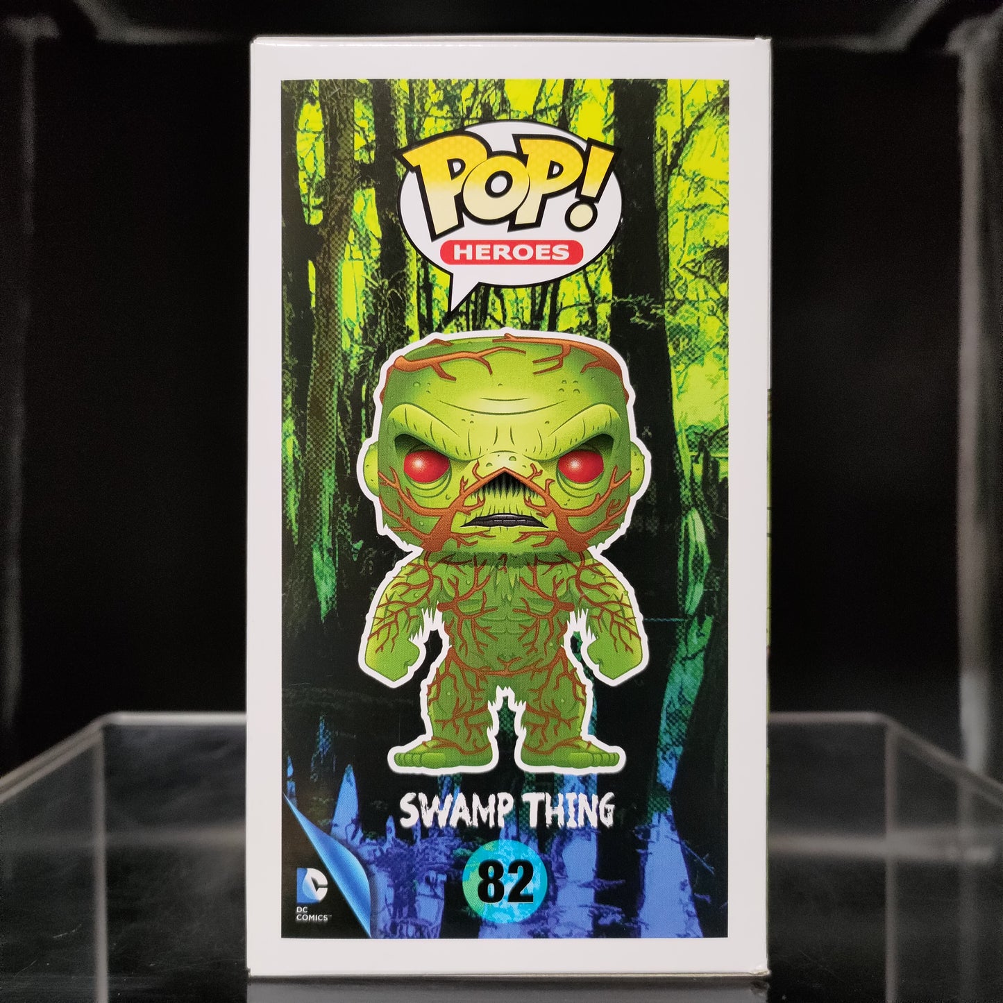 FUNKO POP! Vinyl Heroes RARE #82 Swamp Thing [Previews (Stickerless)] [VAULTED]