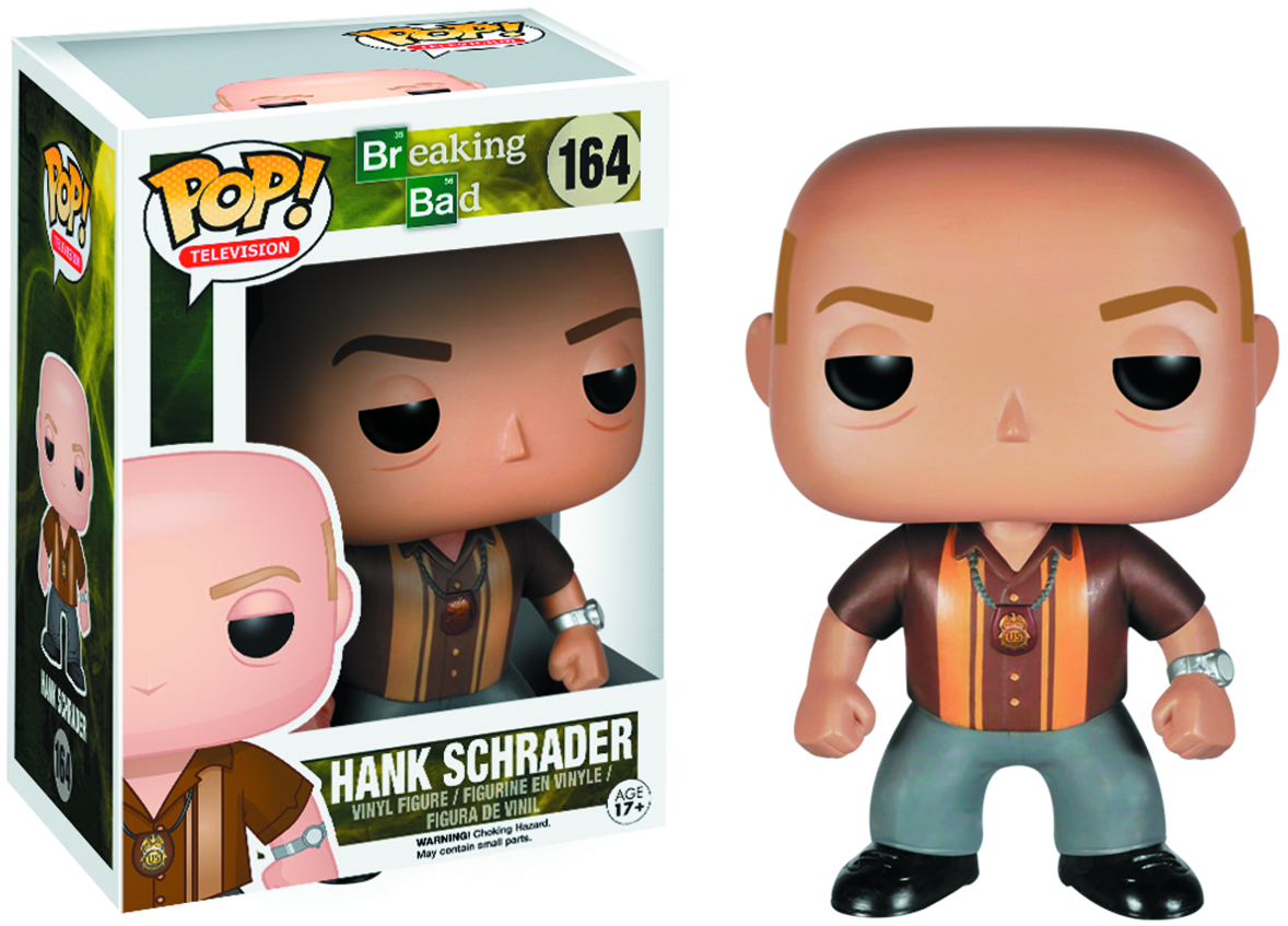 FUNKO POP! Vinyl Television RARE Breaking Bad #164 Hank Schrader [VAULTED]