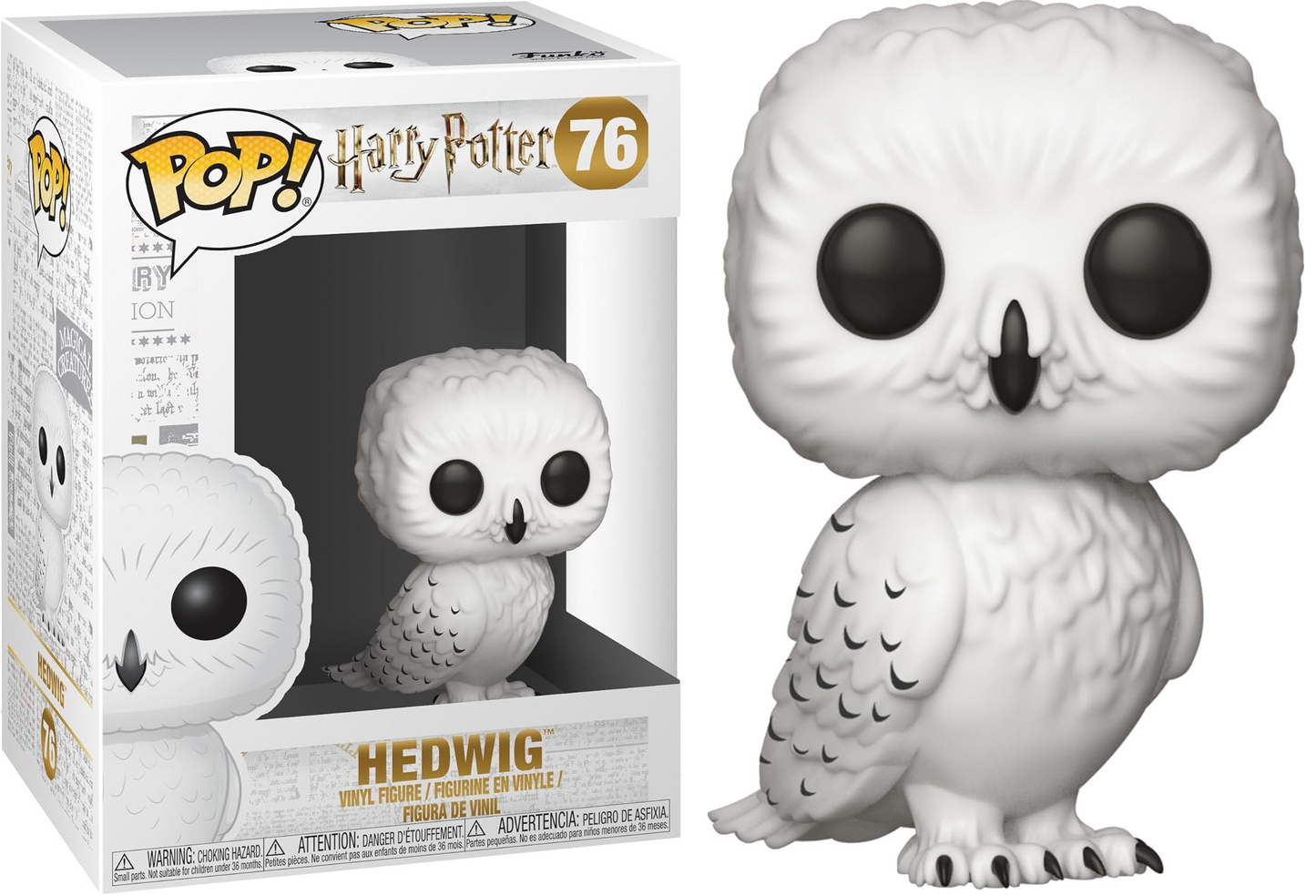 FUNKO POP! Vinyl Harry Potter RARE #76 Hedwig [VAULTED]