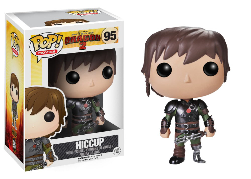 FUNKO POP! Vinyl Movies RARE How To Train Your Dragon 2 #95 Hiccup [VAULTED]