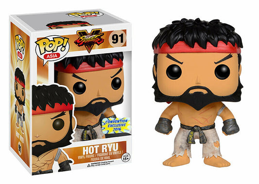 FUNKO POP! Vinyl Asia RARE Street Fighter V #91 Ryu (Pop! Asia - Hot) [BAIT | ACG HK] [VAULTED]