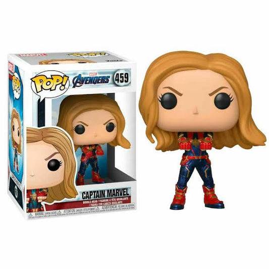 FUNKO POP! Vinyl Marvel RARE Avengers #459 Captain Marvel (Endgame) [VAULTED]