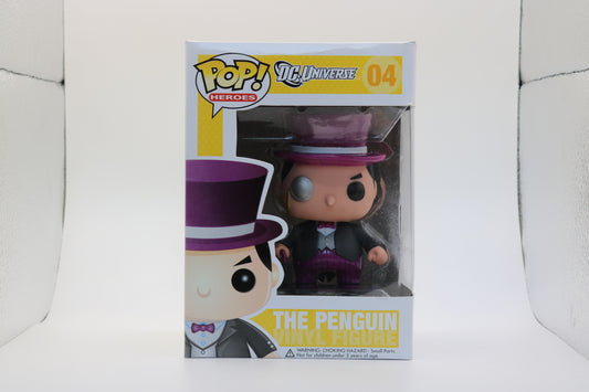 FUNKO POP! Vinyl Heroes RARE DC Universe #04 The Penguin [VAULTED]