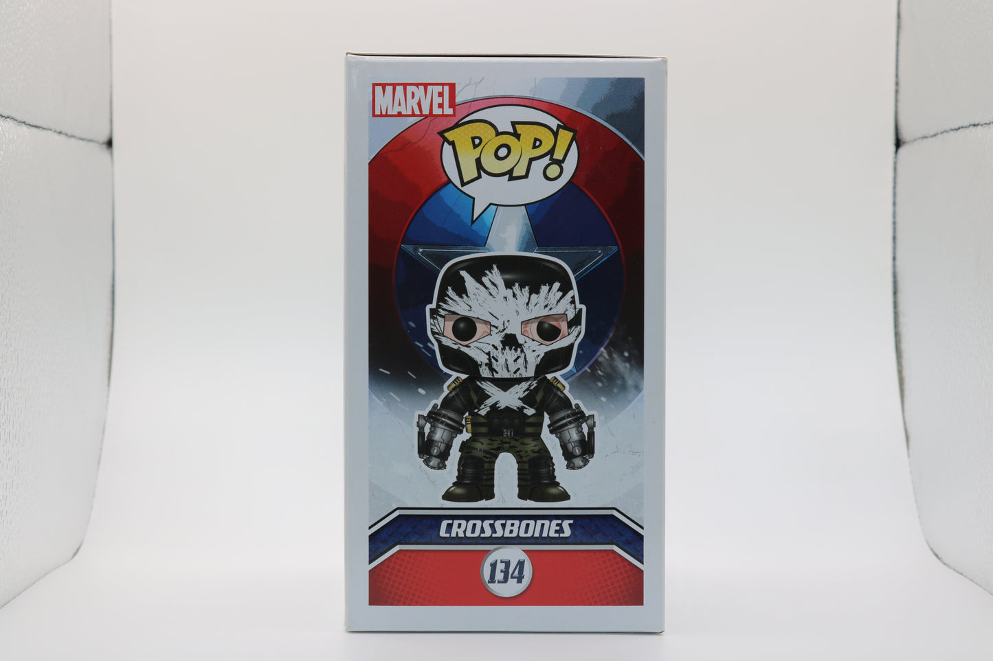 FUNKO POP! Vinyl RARE Marvel Captain America: Civil War #134 Crossbones (Civil War) [VAULTED]