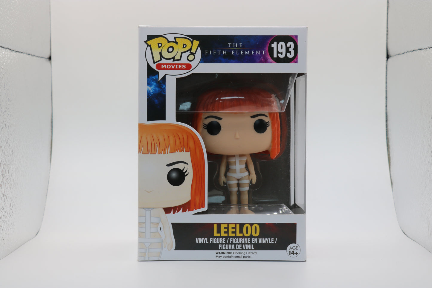 FUNKO POP! Vinyl Movies RARE The FIfth Element #193 Leeloo (Straps) [VAULTED]