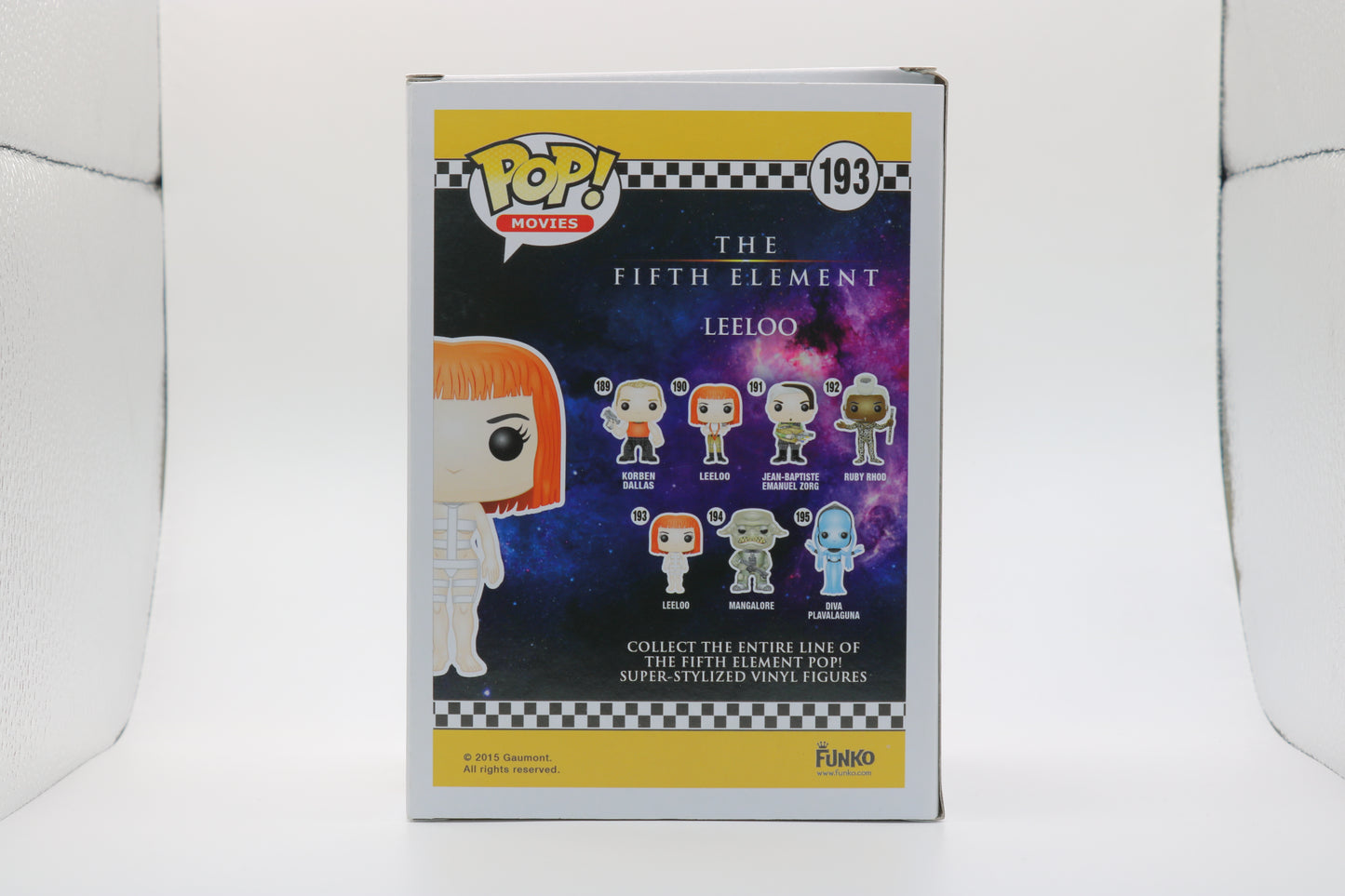 FUNKO POP! Vinyl Movies RARE The FIfth Element #193 Leeloo (Straps) [VAULTED]