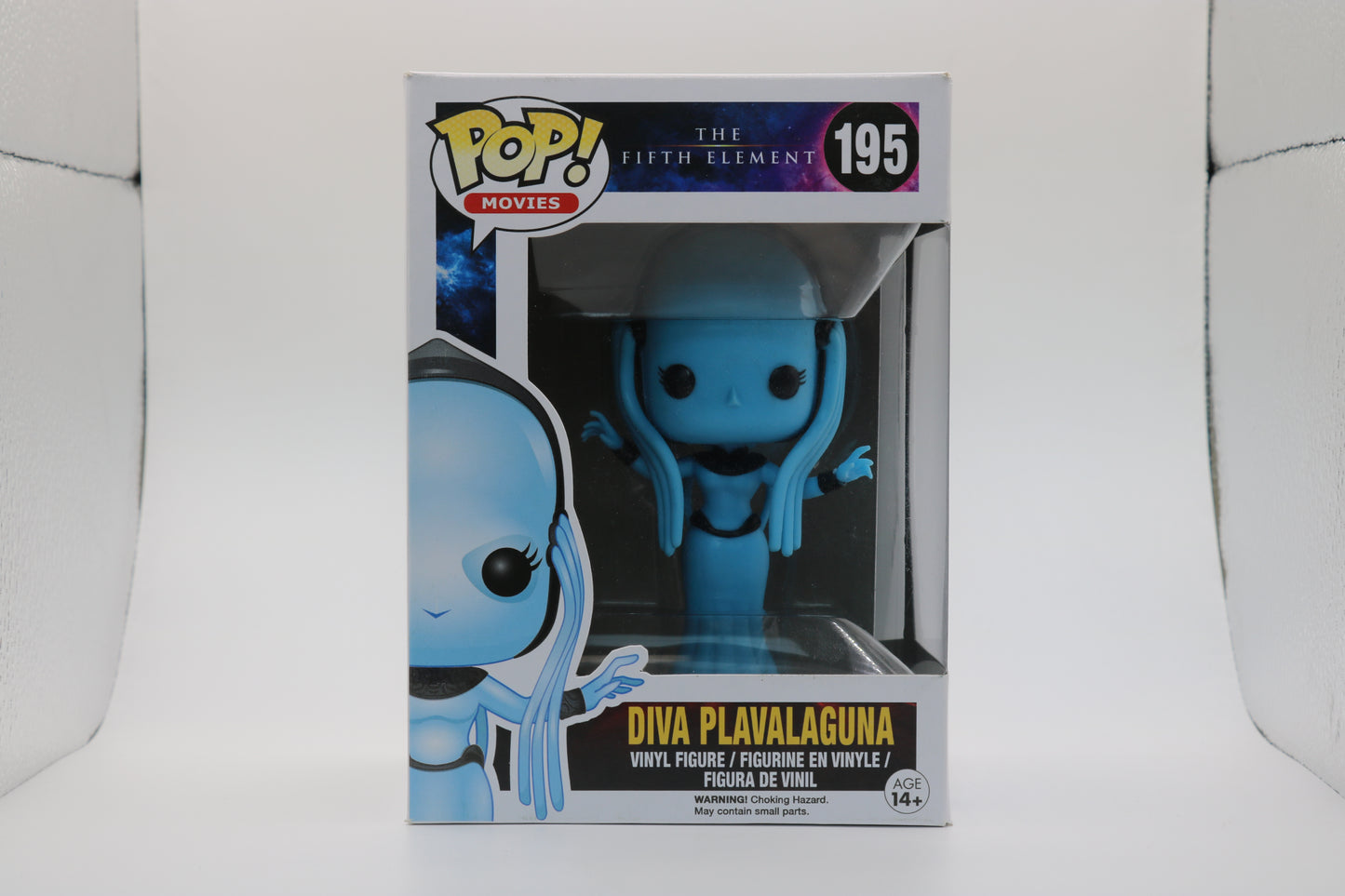 FUNKO POP! Vinyl Movies RARE The Fifth Element #195 Diva Plavalaguna [VAULTED]