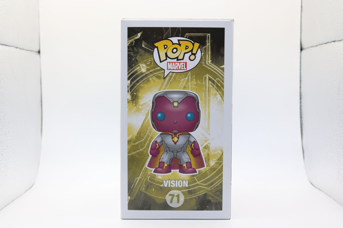 FUNKO POP! Vinyl Bobble-Head Marvel RARE Avengers Age Of Ultron #71 Vision [VAULTED]