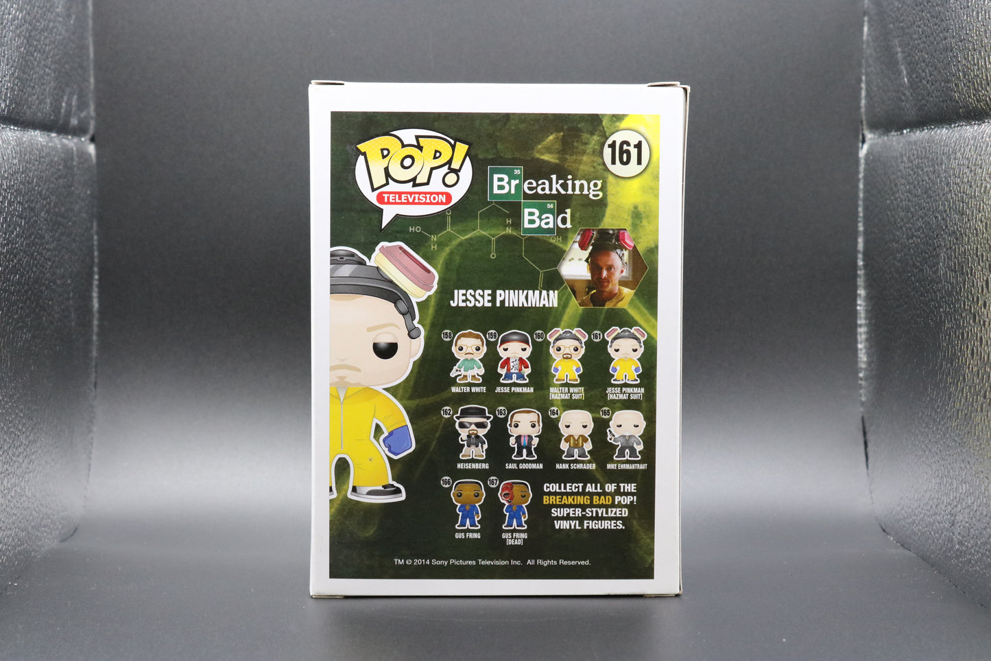 FUNKO POP! Vinyl Television RARE Breaking Bad #161 Jesse Pinkman (Haz Mat Suit) [VAULTED]