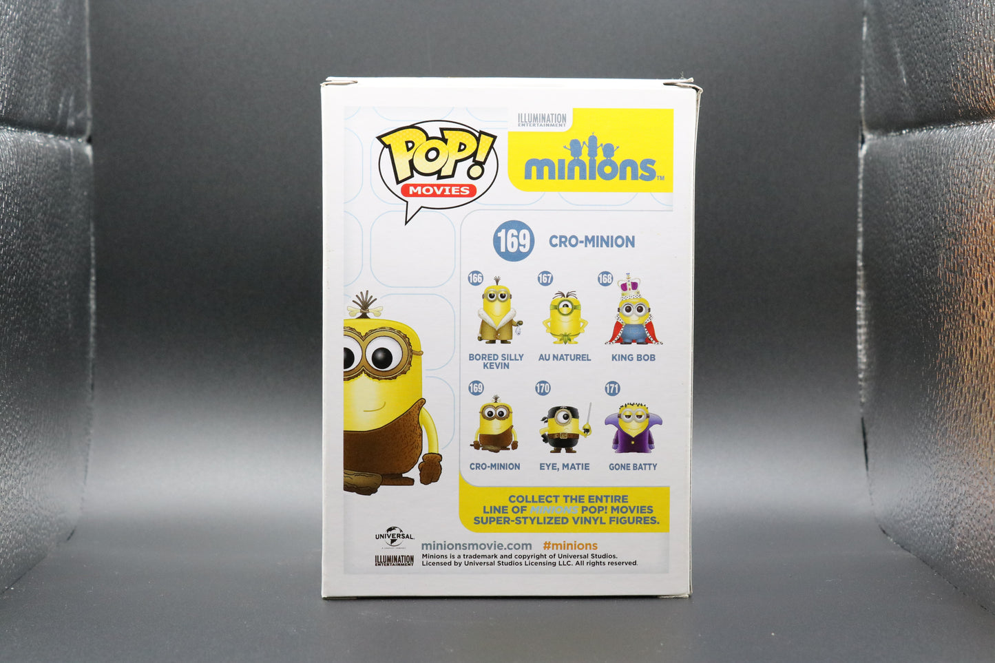 FUNKO POP! Vinyl Movies RARE Minions #169 Cro-Minion [VAULTED]