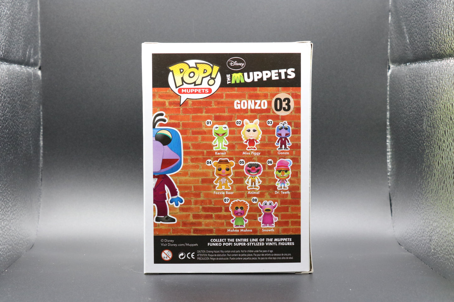 FUNKO POP! Vinyl Muppets RARE The Muppets #03 Gonzo [VAULTED]