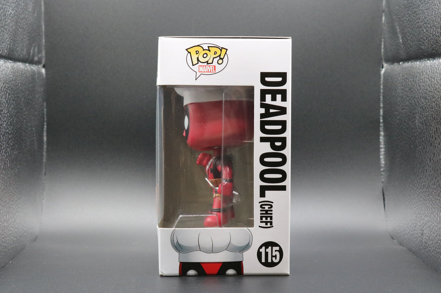 FUNKO POP! Vinyl Marvel RARE Deadpool #115 Chef Deadpool [NYCC][VAULTED]