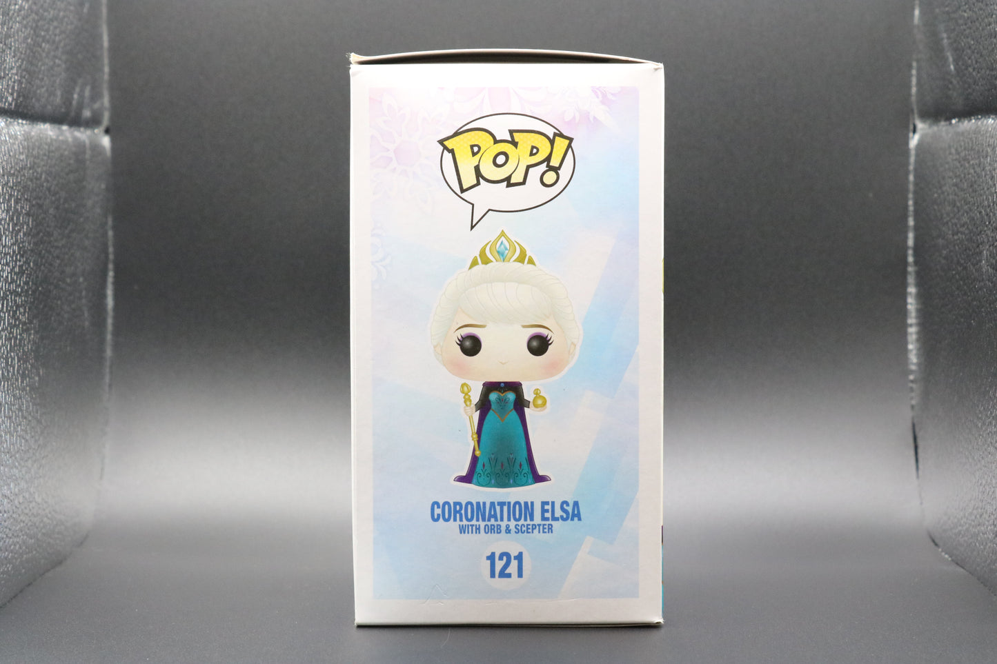 FUNKO POP! Vinyl RARE Disney #121 Coronation Elsa With Orb & Scepter [Hot Topic (Stickerless)] [VAULTED]