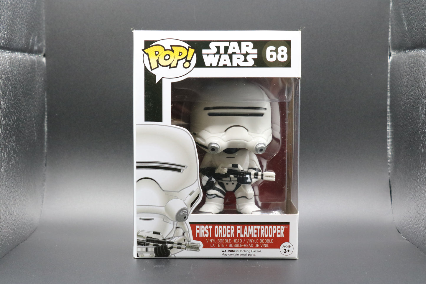 FUNKO POP! Vinyl RARE Star Wars #68 First Order Flametrooper (The Force Awakens)[VAULTED]