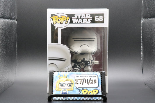 FUNKO POP! Vinyl RARE Star Wars #68 First Order Flametrooper (The Force Awakens)[VAULTED]