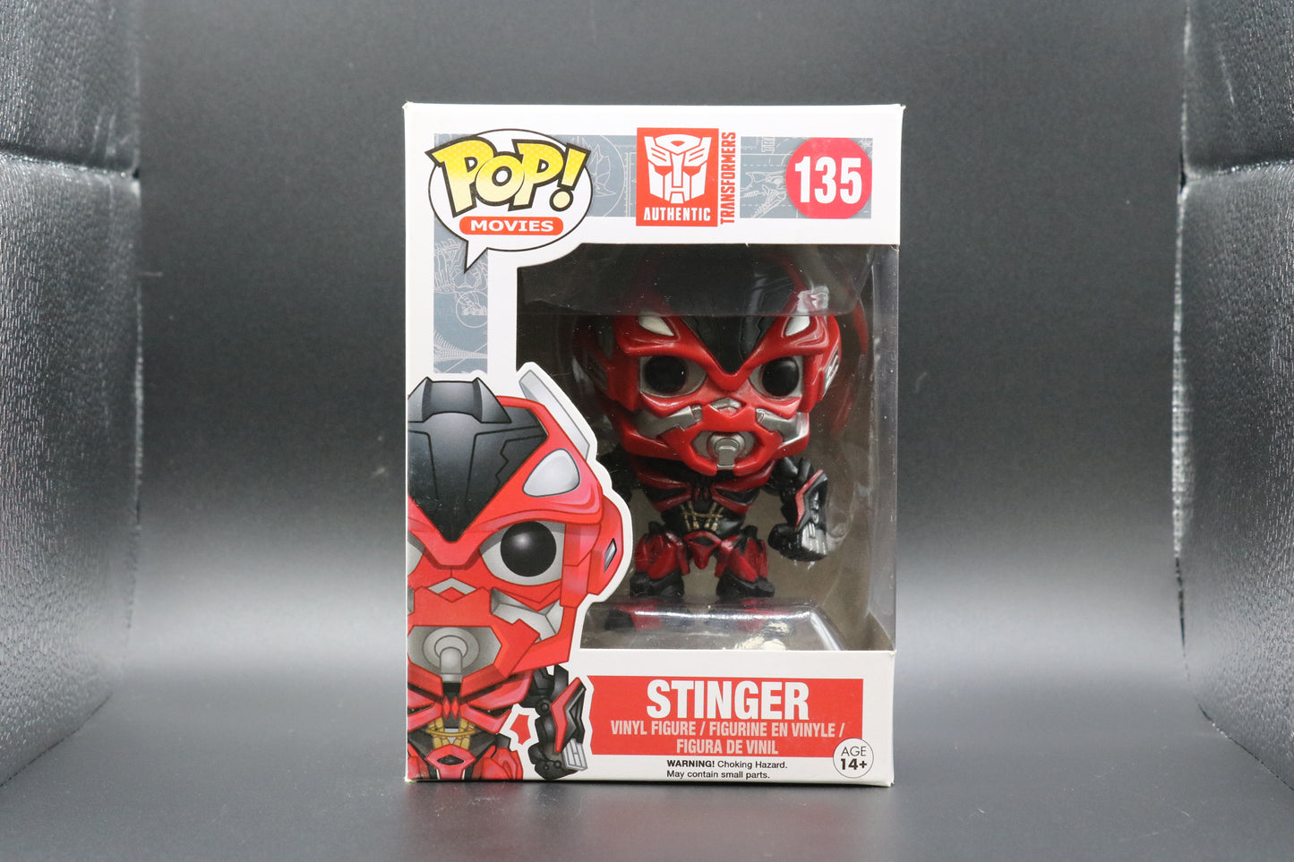 FUNKO POP! Vinyl Movies RARE Authentic Transformers #135 Stinger [Walmart (Stickerless)] [VAULTED]