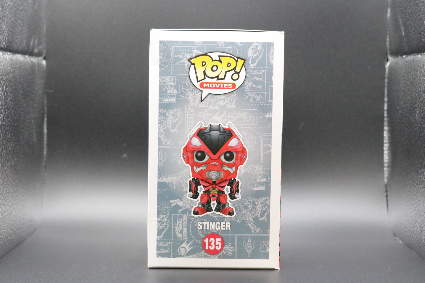 FUNKO POP! Vinyl Movies RARE Authentic Transformers #135 Stinger [Walmart (Stickerless)] [VAULTED]